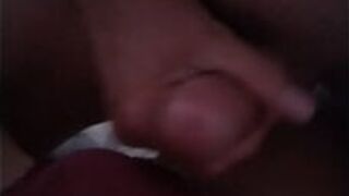 Партнёр кончил мне в трусики)) - порно видео