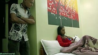 Горячая сводная сестра смотрит порно и трахается со сводным братом! Горячий секс - порно видео