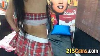 Хала, симпатичная брюнетка, бесплатное арабское порно видео перед камерой - порно видео